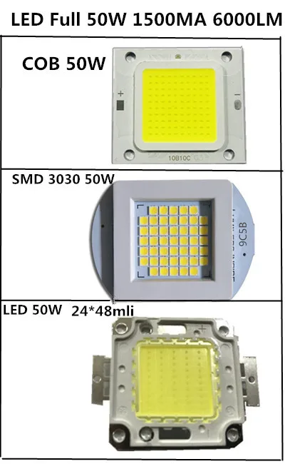 Полный Вт светодиодный COB 3030 мощностью 10 Вт, 20 Вт, 30 Вт, 50 Вт 1500MA 32V 6500LM 1500MA светодиодный чип-диод 50 Вт высокой мощности Светодиодный светильник для уличный светильник