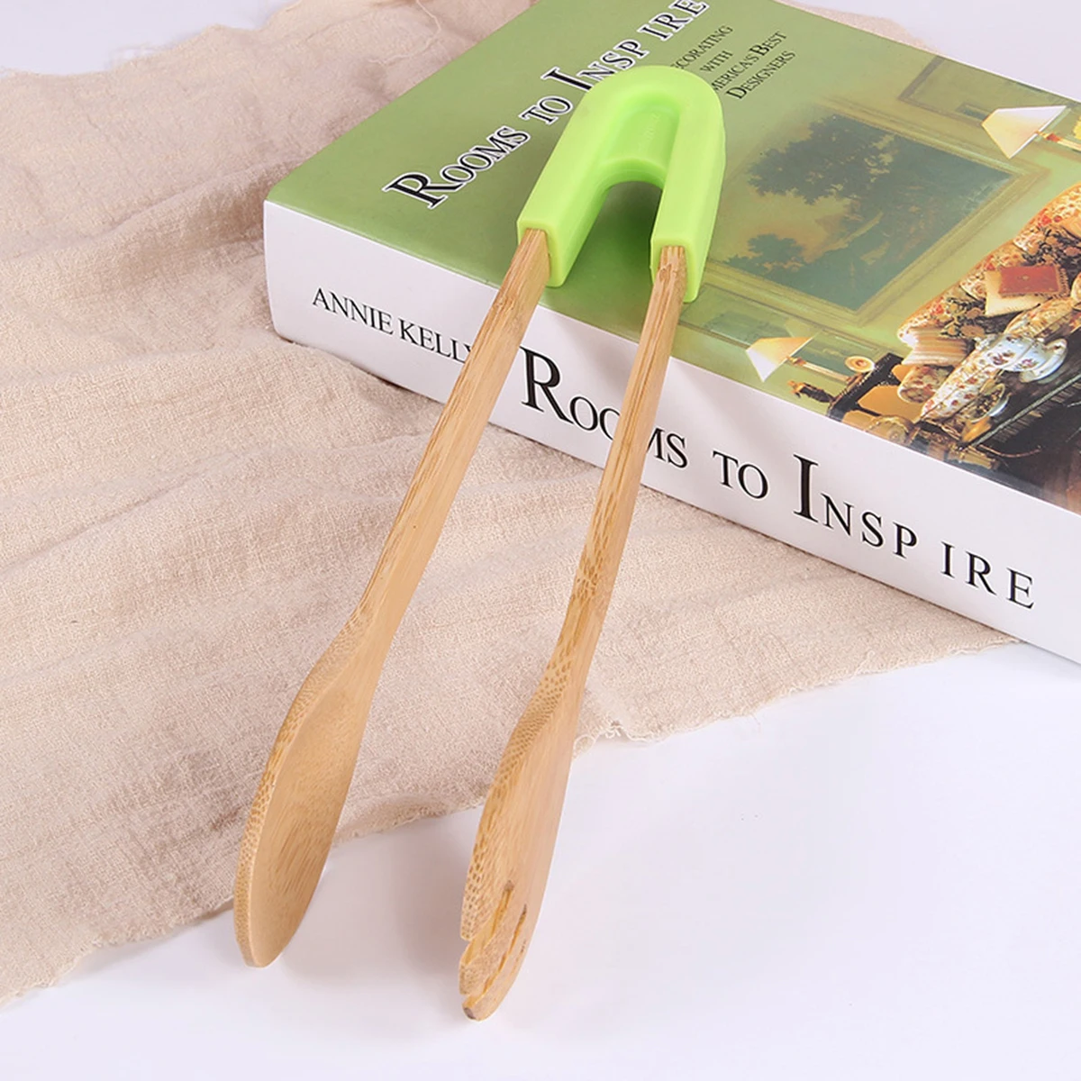 Бамбуковые хлебные кухонные щипцы Пищевые Инструменты для барбекю деревянный