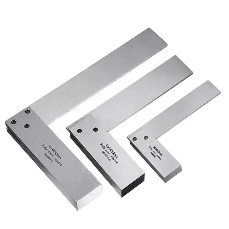 Machinist Square Measure Right Angle Ruler 90 Degree Carpenter Hardening of Precision Steel for Engineers Auxiliary Tool | Инструменты