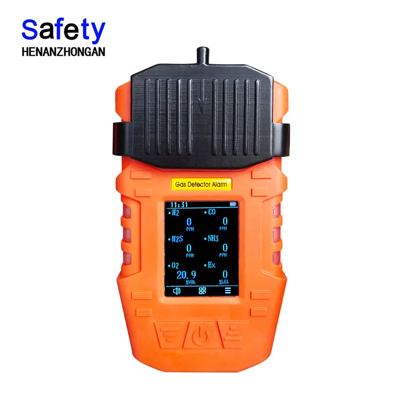 

S318 portable HF ph3 gas detector logging pc computer multi gas analyzer
