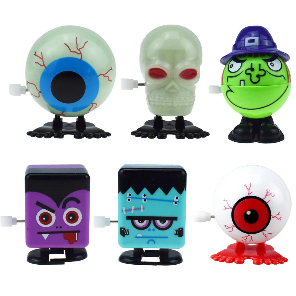 

Baby Funny Kids Clockwork Toy Creative Halloween Wind Up Toys for Children Boys Educational Gifts Party Xmas Decorative Props
