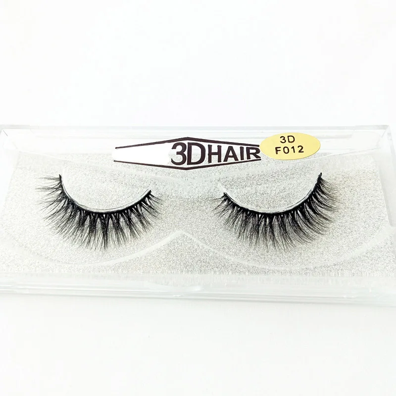 Модные сексуальные норковые ресницы 3D невидимая лента натуральные черные ПОЛНАЯ