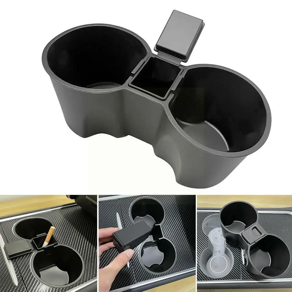 

Подстаканник для стакана V5k8 из ТПЭ, модель 3, модель Y 2021, аксессуары, водонепроницаемый подстаканник, подставка для стакана с двойным отверс...