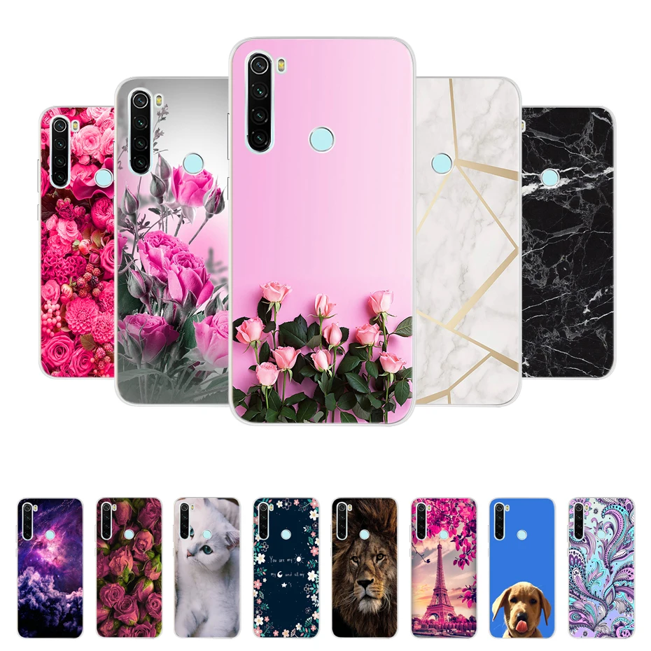 Чехол Rivas для Xiaomi Redmi Note 8/8T/8T Pro с рисунками ТПУ|cute case|xiomi redmi note 2xiomi |