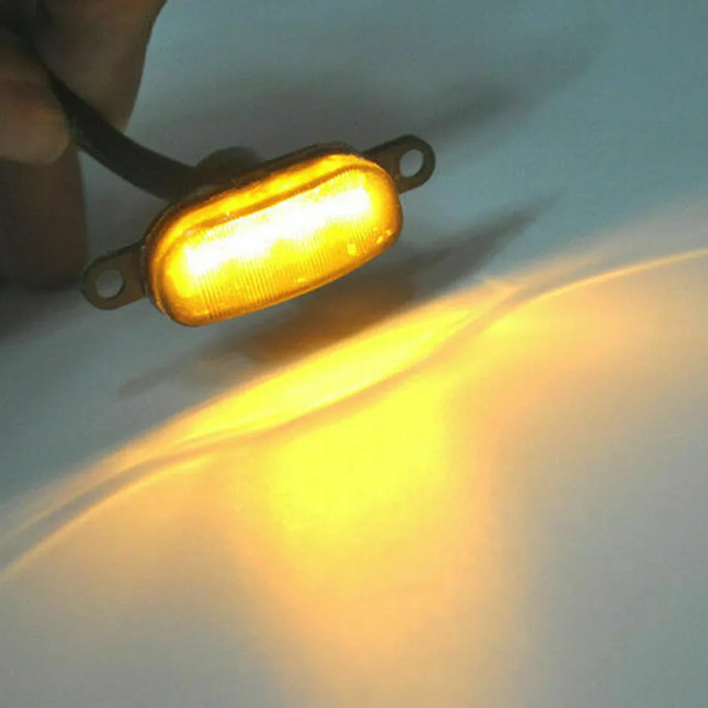 

Running Lights Smoked Front 2010-2018 4500k Amber DRL For Ford F150 Raptor Marker