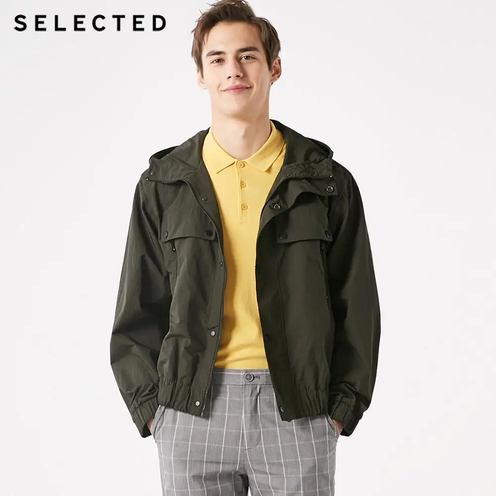 Выбранная Весенняя однотонная рабочая одежда верхняя с капюшоном деловая