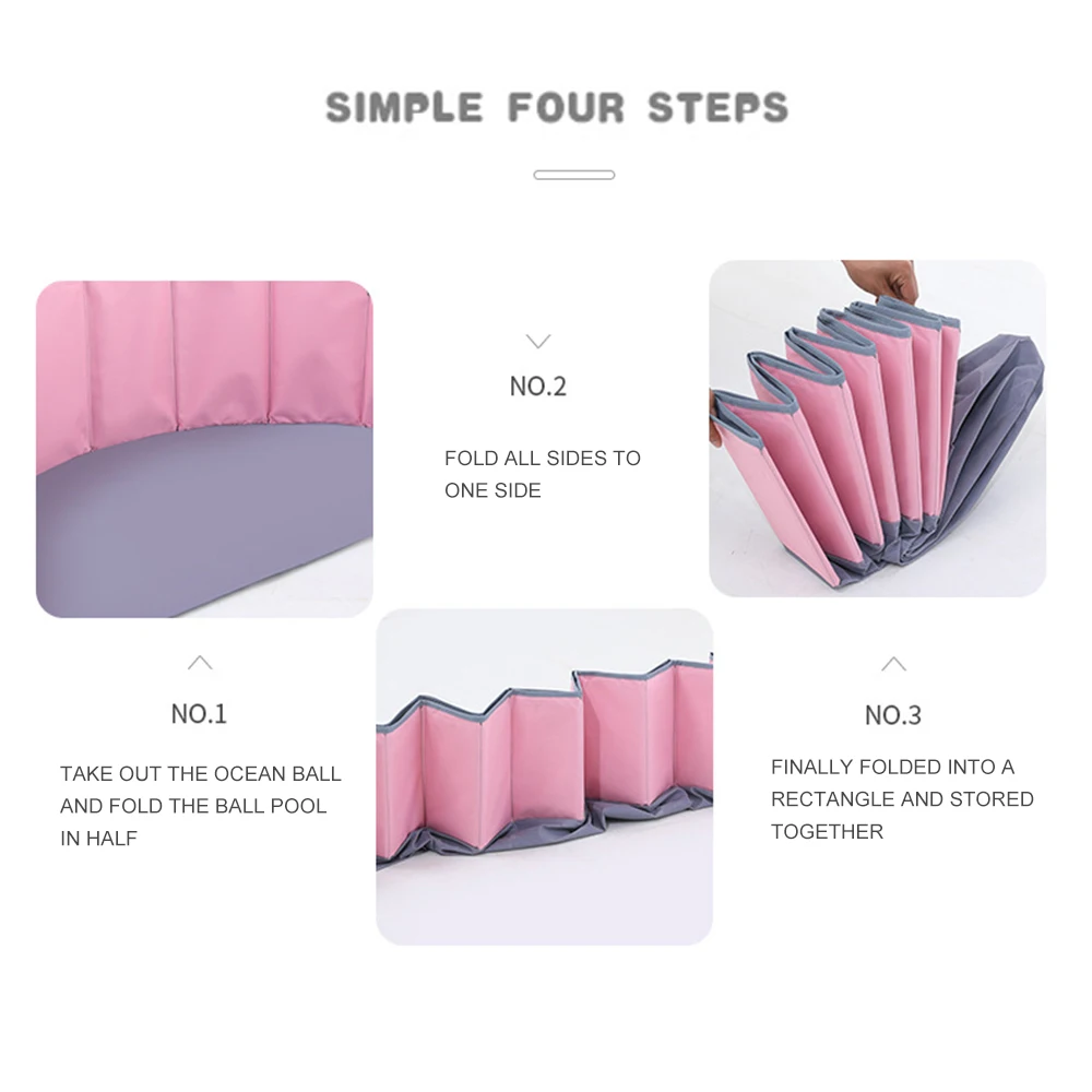 Детская детская игровая площадка складной бассейн большого размера|Сухие