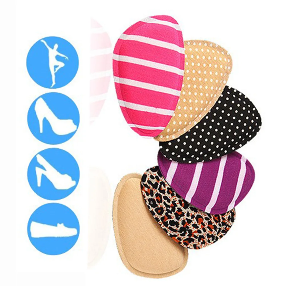 Forefoot Insoles Shoes Sponge Pads High Heel Soft Insert Anti-Slip Foot Protection Pain Relief Women shoes insert Cushion 1Pair
