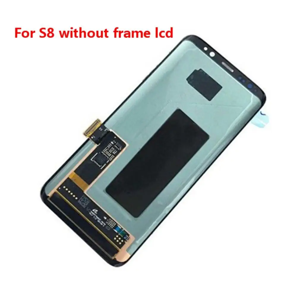 Есть Средняя линия супер AMOLED lcd для samsung Galaxy S8 G950 G950F ЖК-дисплей и сенсорный экран