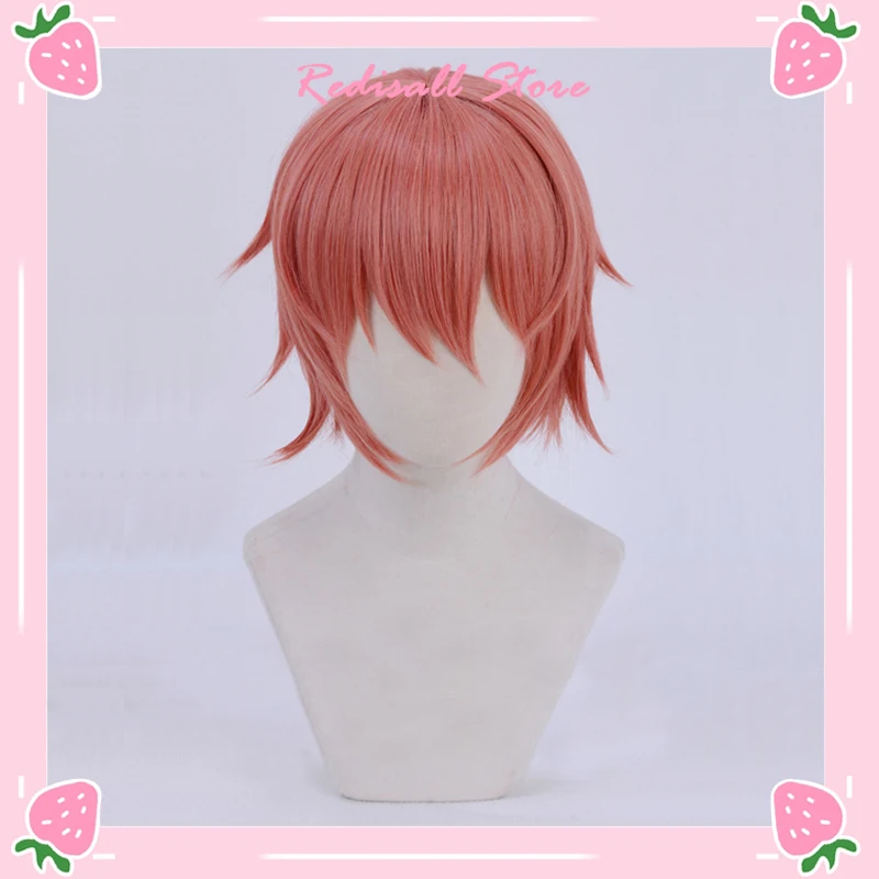 

Парик Sayori из синтетических волос для косплея, термостойкий, короткий для взрослых, женщин и мужчин, для ролевых игр на Хэллоуин и вечеринку