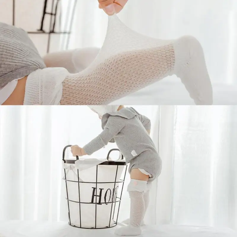 Детские носки от комаров 0-3 лет летние тонкие сетчатые дышащие хлопковые детские