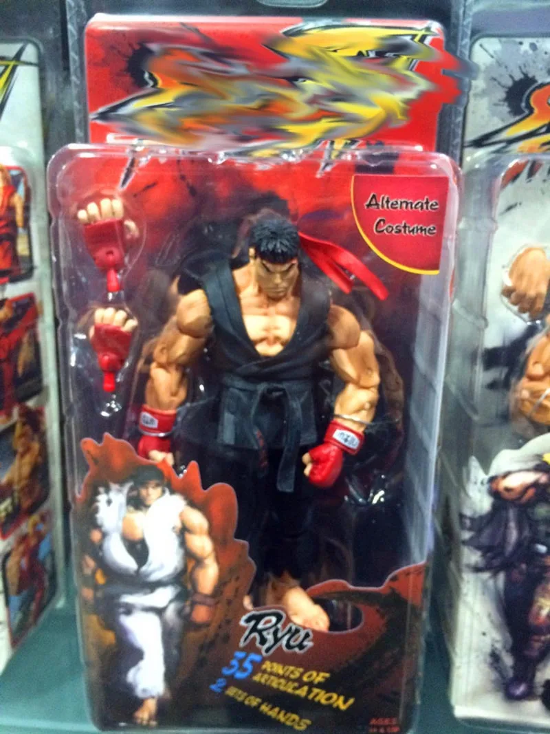 18 см NECA Ken Guile Hoshi Рю фигурка модель игрушки кукла для подарка