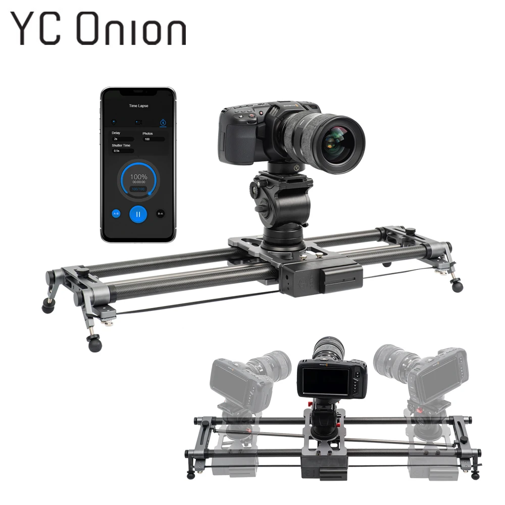 Слайдер для камеры YC ONION Track углеродное волокно регулируемая угловая трубка