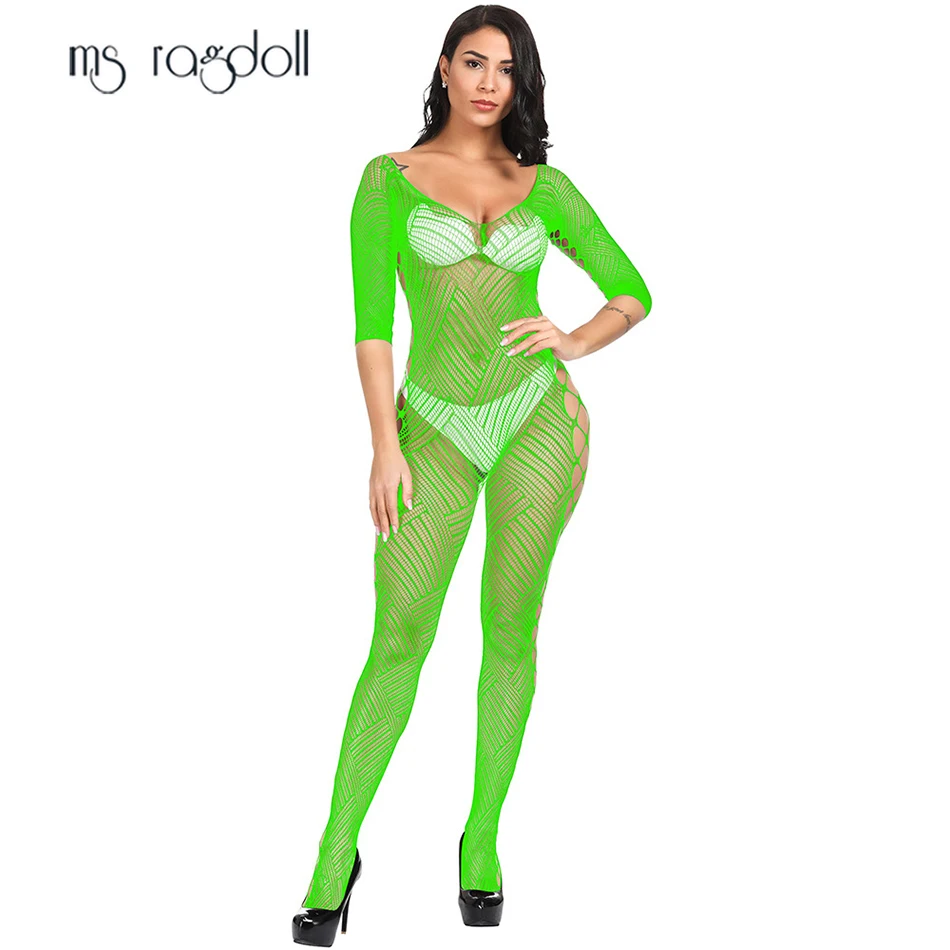 Соблазнительное нижнее белье Ms Ragdoll боди соблазнительное Эротическое с открытой