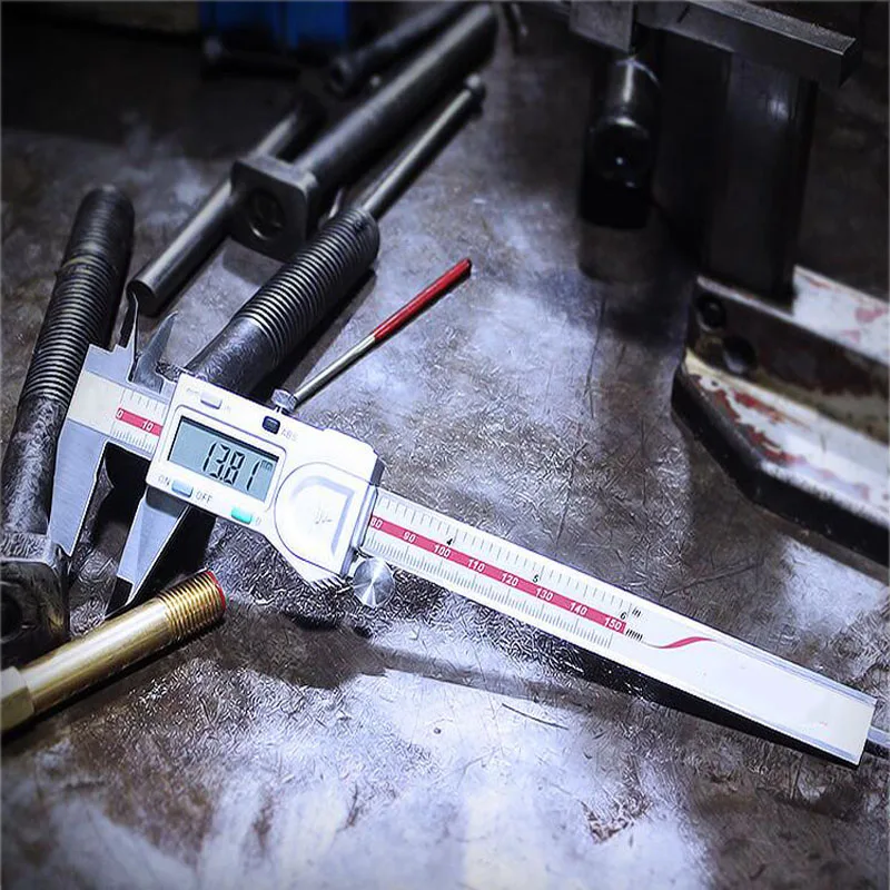 Электронный цифровой штангенциркуль из нержавеющей стали ЖК-дисплей 150 мм