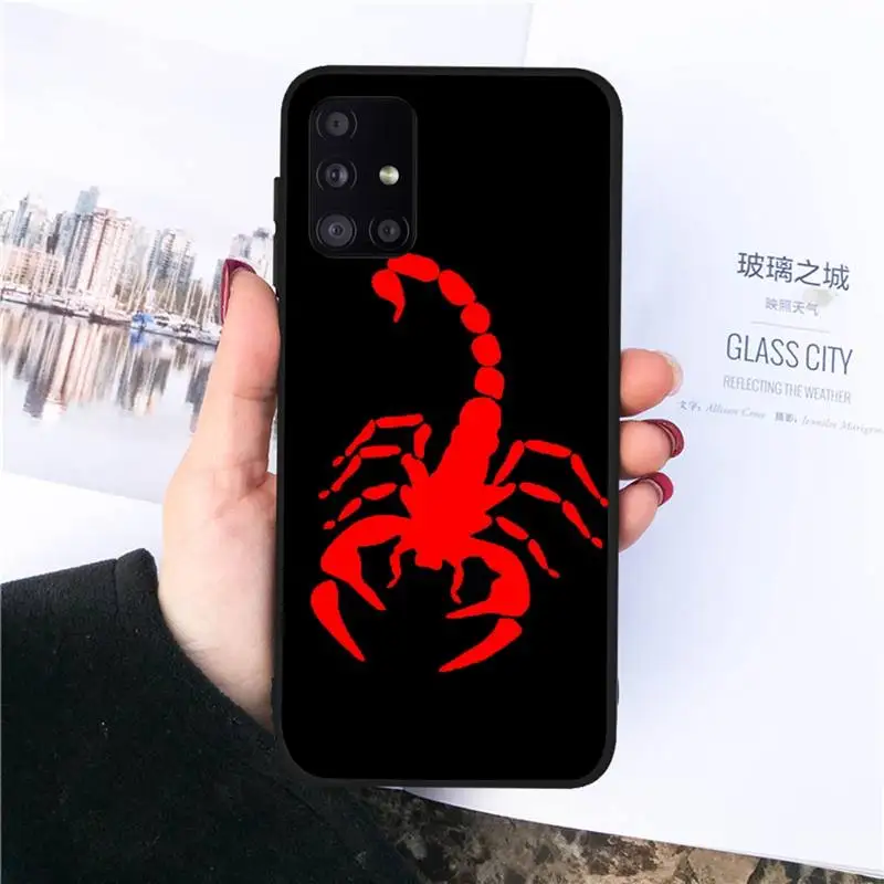 

Animal crab scorpion Phone Case For Samsung S6 S7 edge S8 S9 S10 e plus A10 A50 A70 note8 J7 2017