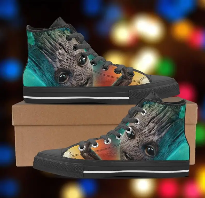 

Baby Groot shoes, Mens Womens Designer Leisure Sneakers Men Casual Canvas Shoes Off White