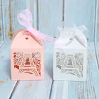 Коробка для свадебных конфет с изображением Эйфелевой башни, 2050 шт.