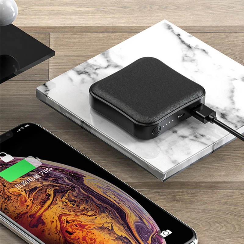 Компактный внешний аккумулятор на 10000 мА · ч портативный USB-аккумулятор для iPhone 11