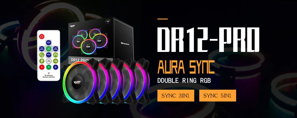 Darkflash Aigo кулер для процессора радиатор светодиодный радиатор AMD Intel тихий 3Pin PC cpu Охлаждающий радиатор вентилятора LGA/115X/775/AM3/AM4