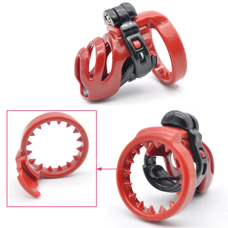 Новый дизайн биорезиновый мужской замок на пенис 4 кольца Пояс верности клетка с