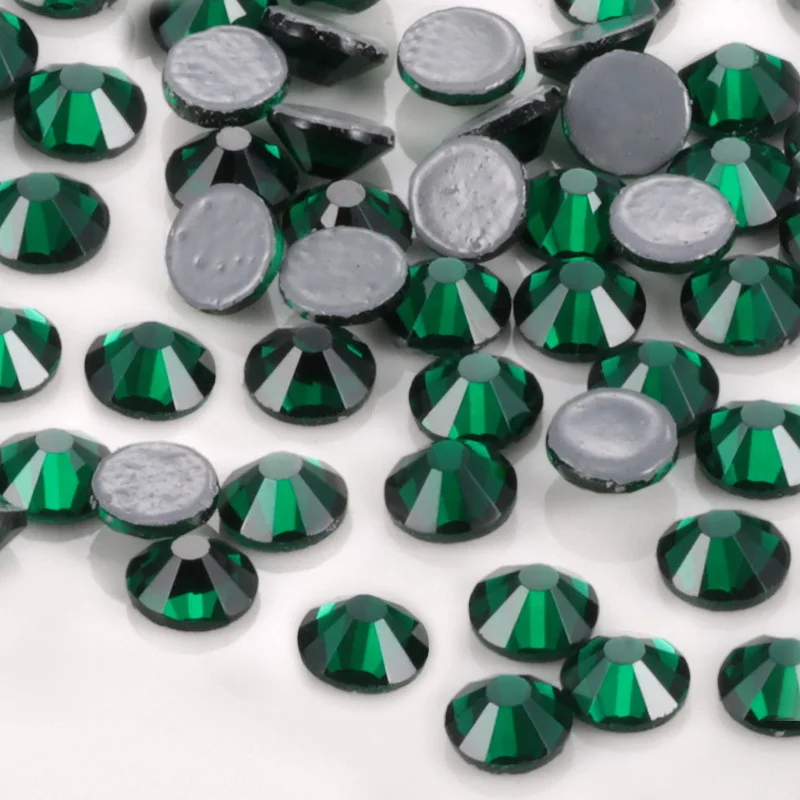 Стразы для ногтей кристалл AB горячая фиксация блестящее украшение алмазная