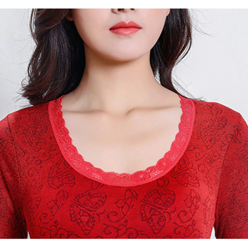 Соблазнительные комплекты термобелья Женский костюм с кальсоном зимнее теплое