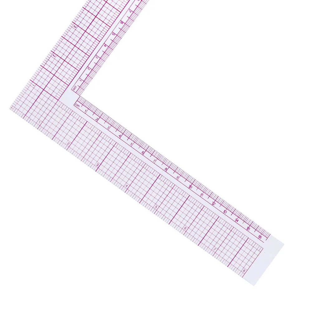 L-Square 90-градусная угловая линейка пластиковые измерительные приборы для шитья