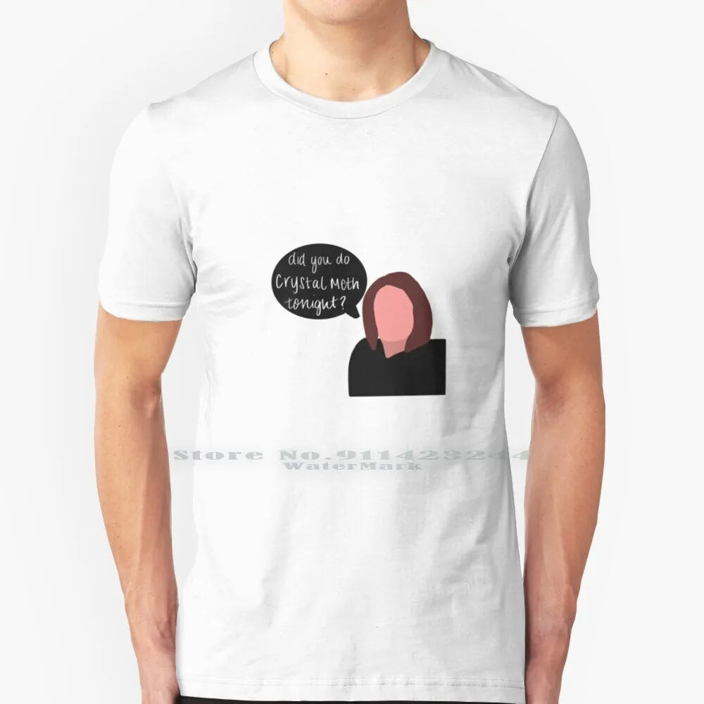 

-Сегодня вечером вы делали кристаллическое средство Футболка из хлопка, 6XL, бетэнни Френк, Рон, Нью-Йорк, Реальные Домохозяйки, Браво