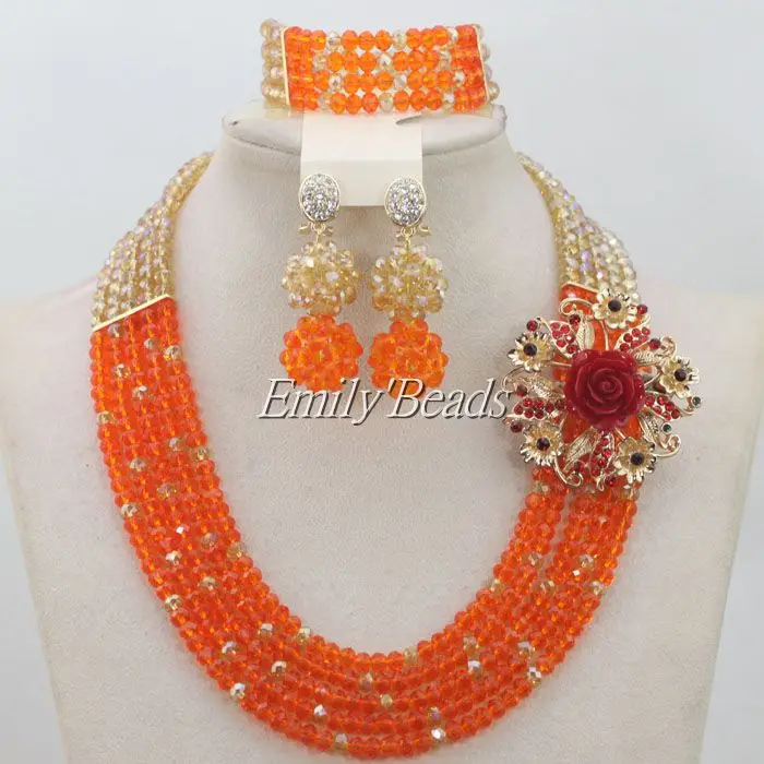 Горячая Распродажа 2021 Бисер бисера зеленого цвета в африканском стиле комплект