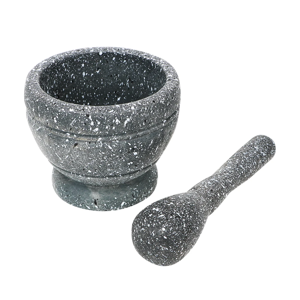 Stone Pattern Домашняя овощная дробилка для фруктов, чеснок, имбирь, специи, сосуд, травяная медицина и ароматизатор, кухонная утварь для выдавливания - Цвет: Stone Pattern