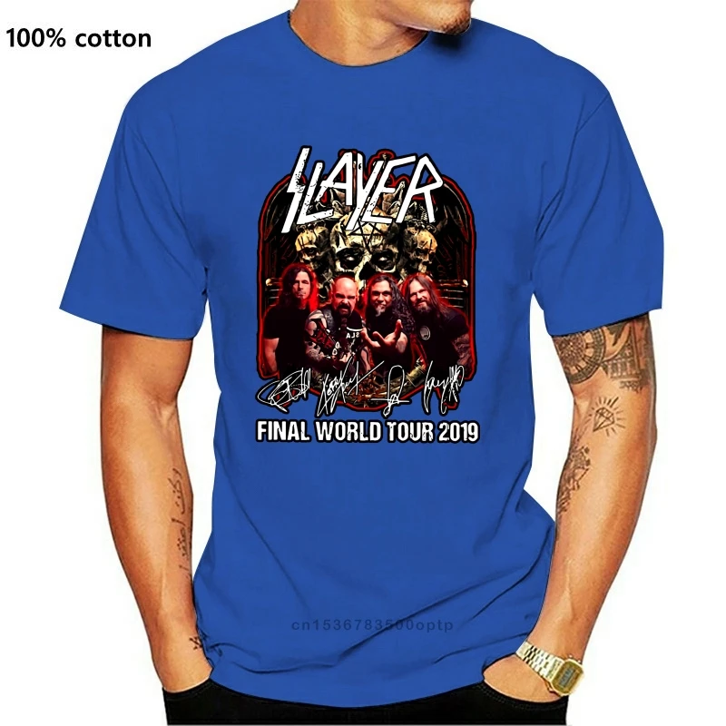 

Slayer Band Signature Final World Tour 2019 T-Shirt