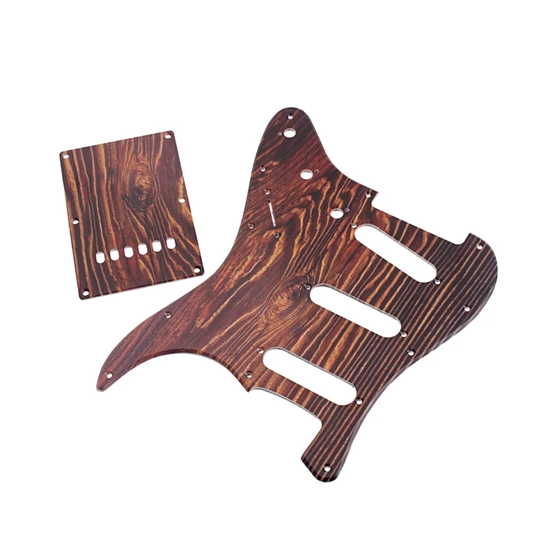 Набор из 3-х слойная Красный панцирь черепахи защитная пластина Электрогитары