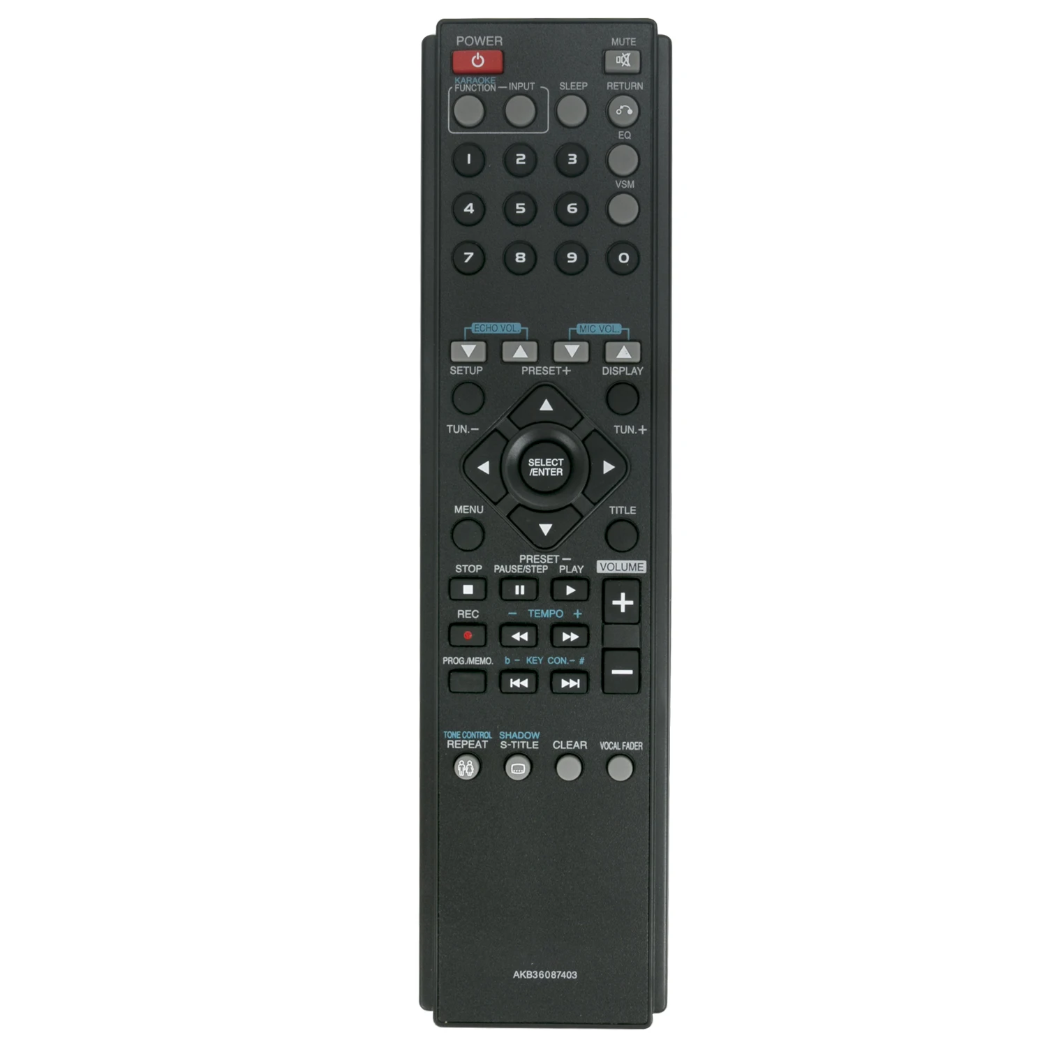 Сменный пульт дистанционного управления AKB36087403 подходит для LG DVD рекордер