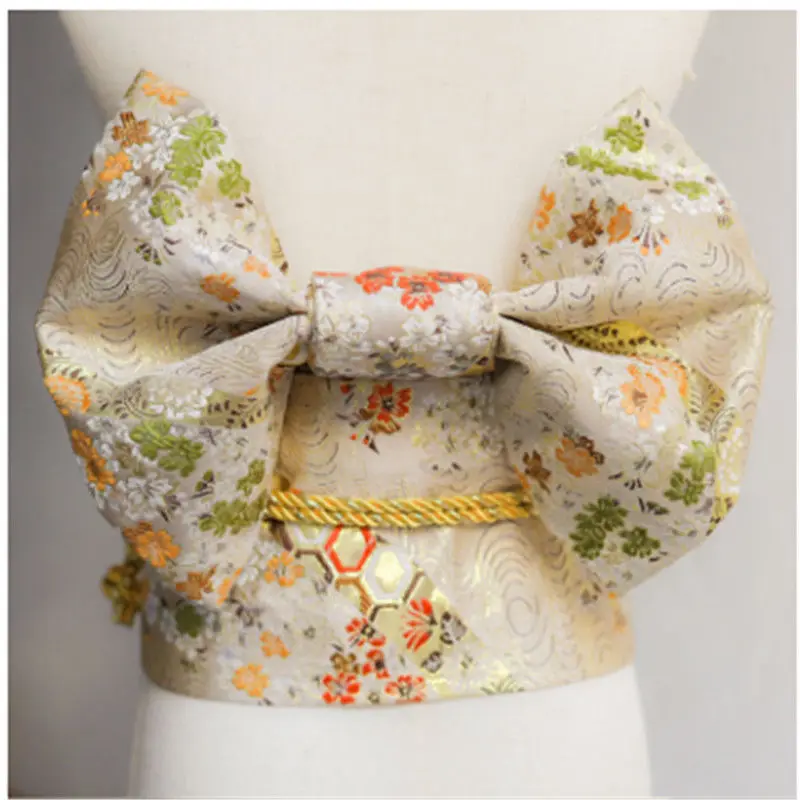 Кимоно женское в японском стиле элегантный пикантный юкатный пояс с Оби