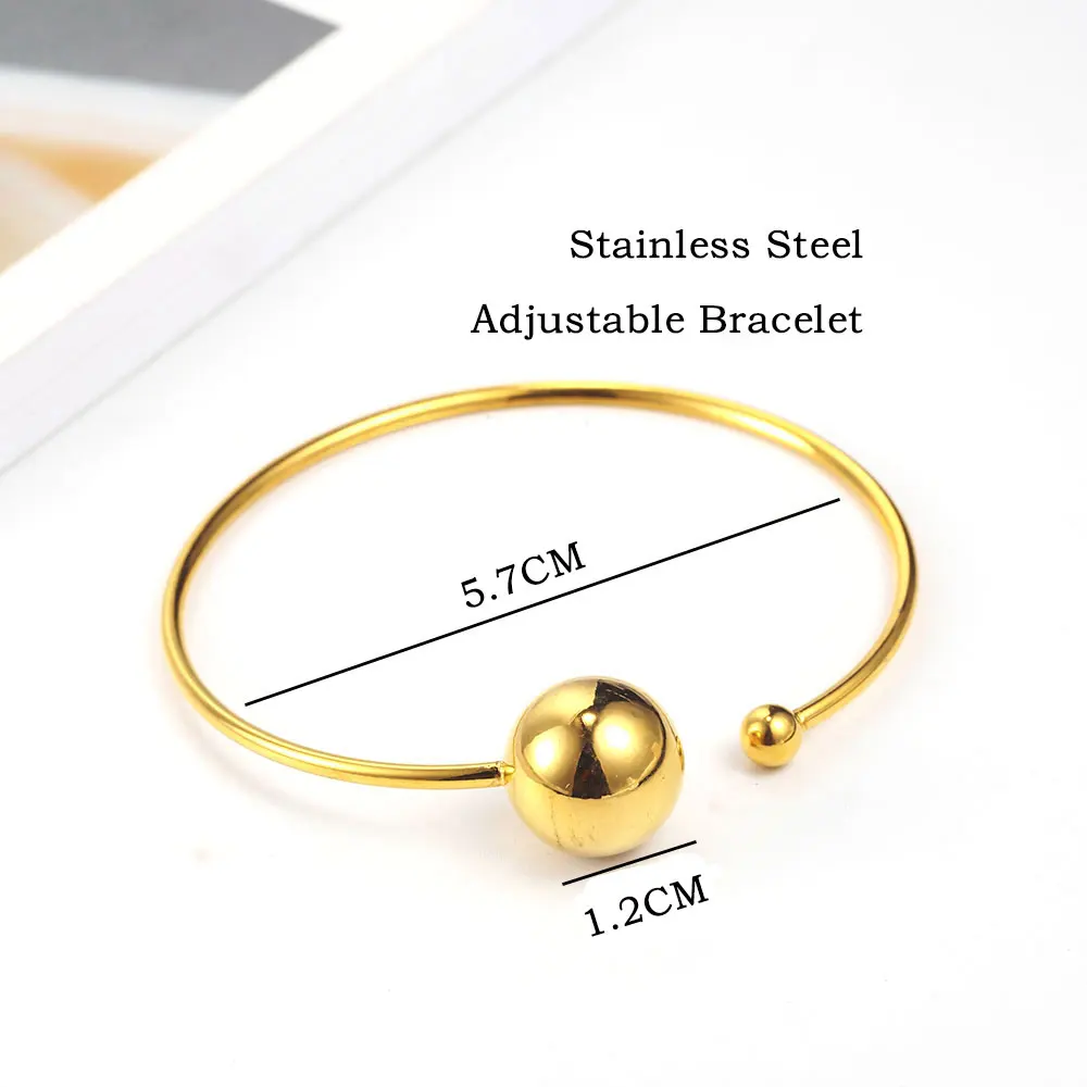 Ювелирные изделия OUFEI из нержавеющей стали женские модные браслеты с шариками 2019