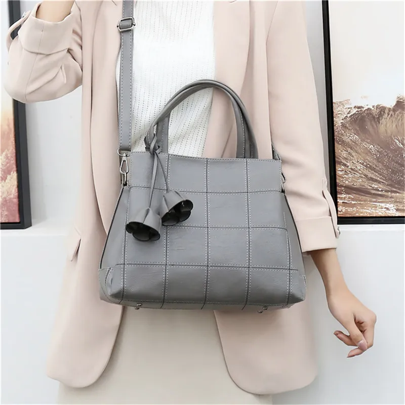 Модная сумка через плечо из искусственной кожи с вышивкой Роскошные Сумки