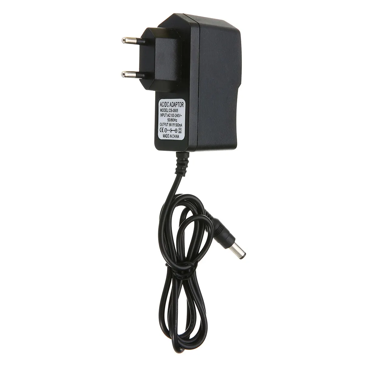 1pc EU Plug AC 100-240V DC 9V 0.5A Converter Adapter Power Supply 500mA 9W For Light Digital Optoelectronic Products | Обустройство