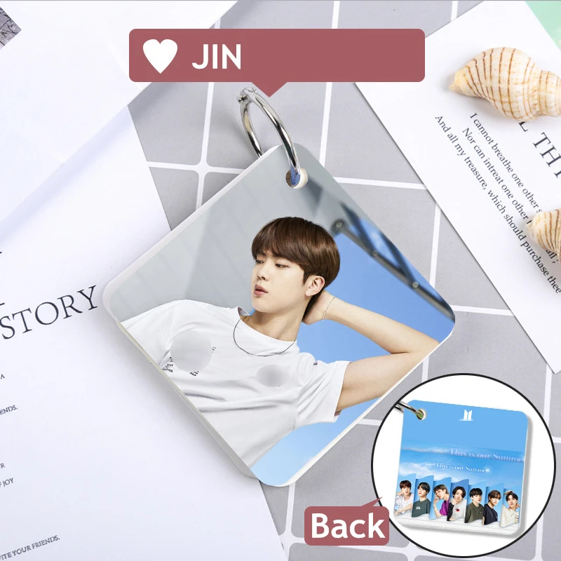 Оптовая продажа карманных блокнотов с фотоколлажем Bangtan Boys 2021 года летнего времени.