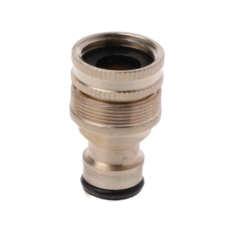 

Brass Garden Hose Tap Connector Quick Hose Adapter Female Threaded Faucet Nozzle