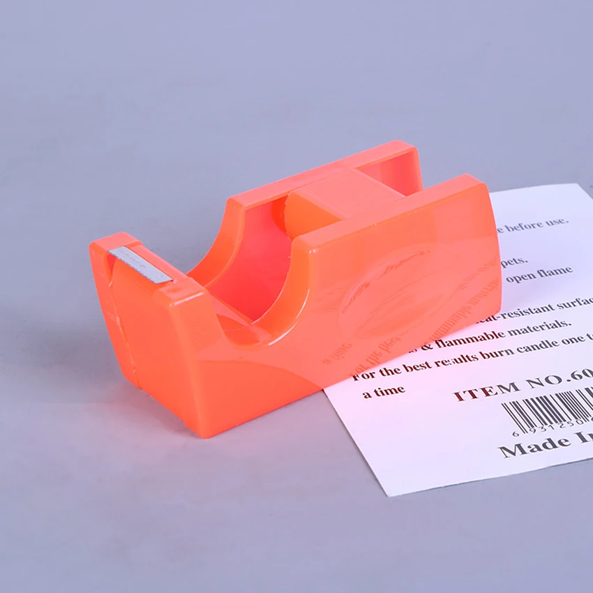 1 шт. Карамельный цвет резак для малярной ленты диспенсер школы и офиса Пластик