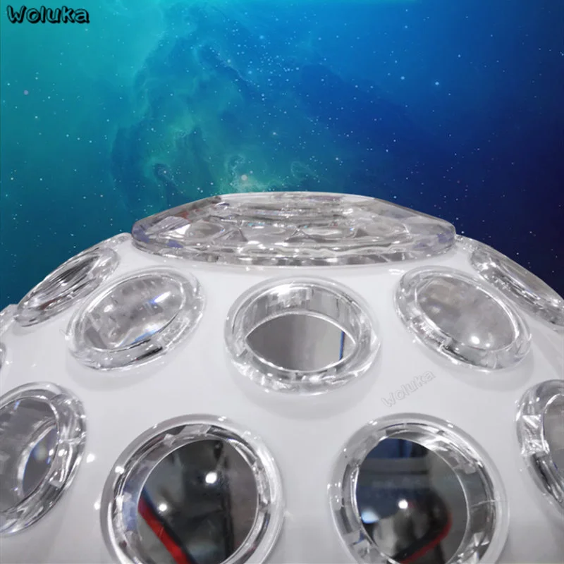 Полноцветсветильник светодиодный вращающийся волшебный шар с эффектом