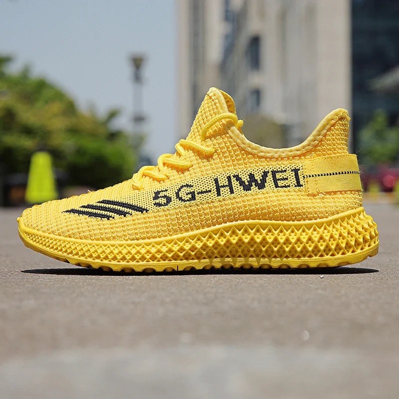 

2021 New Flying Woven Women's Shoes Summer Breathable Sports Mesh Jogging Flat Bottom Leisure Trend Sneakers sneakers