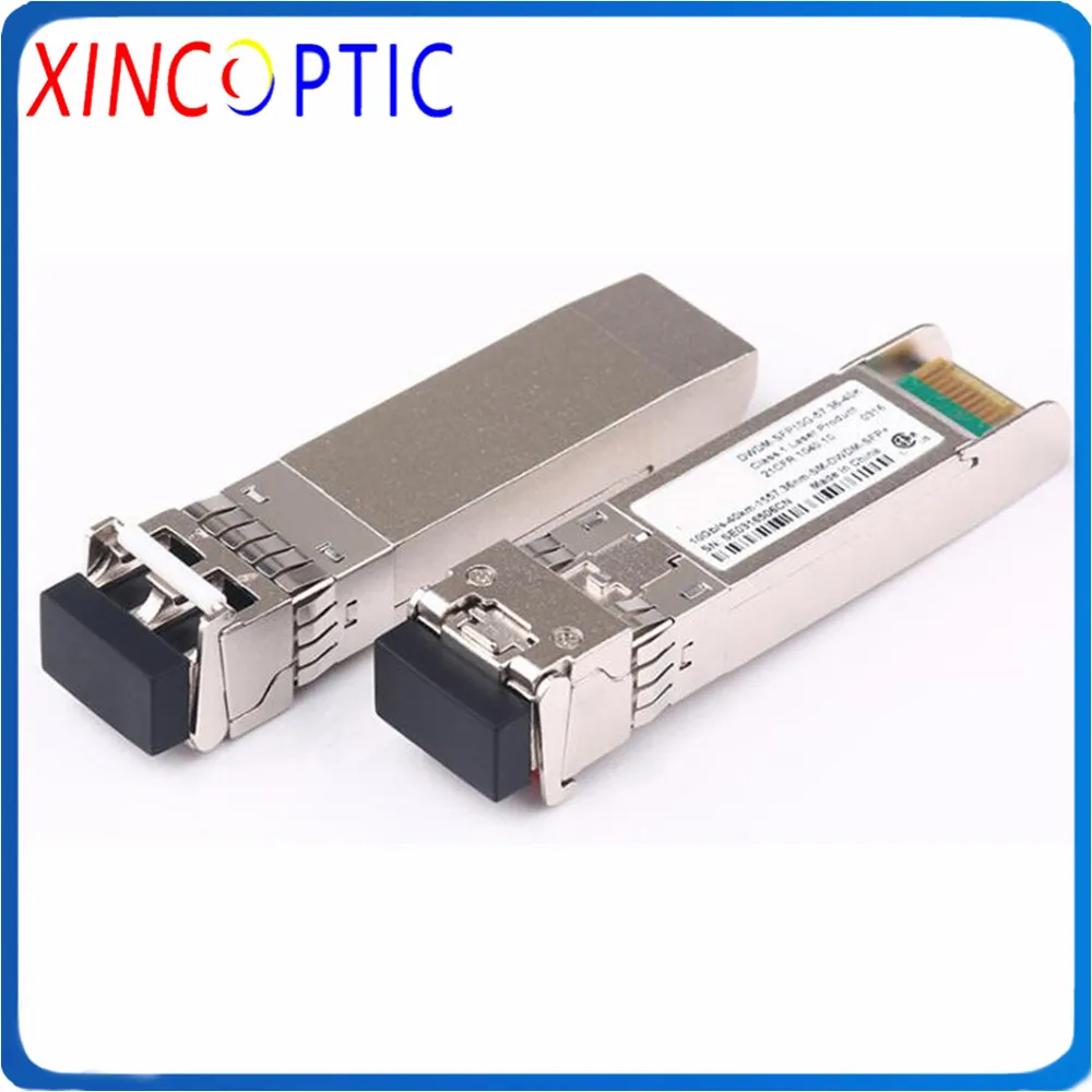 10-дневное SFP + DWDM оптический трансивер 80 км 10GBASE-DWDM (100-ггц ITU grid) 1528 77 нм ~ 1563 86 80км