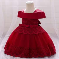 toddler baby girl clothes 0 2t dress for newborn 1st birthday girl childrens princess wedding party prom dress kids clothes