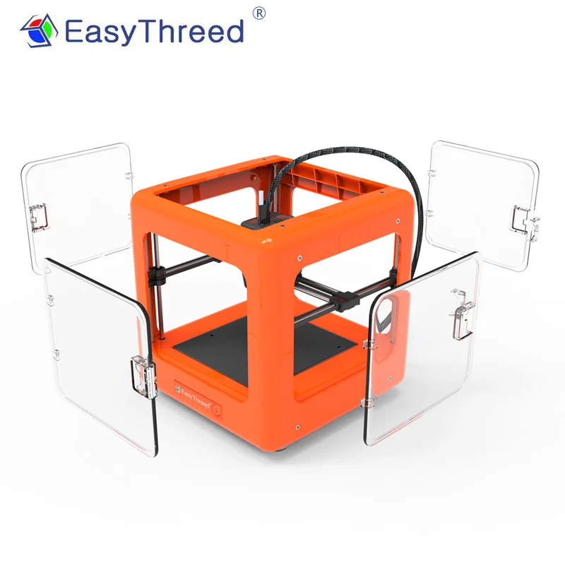 EasyThreed мини FDM 3D принтер с окошком для детей простой в эксплуатации бытовой