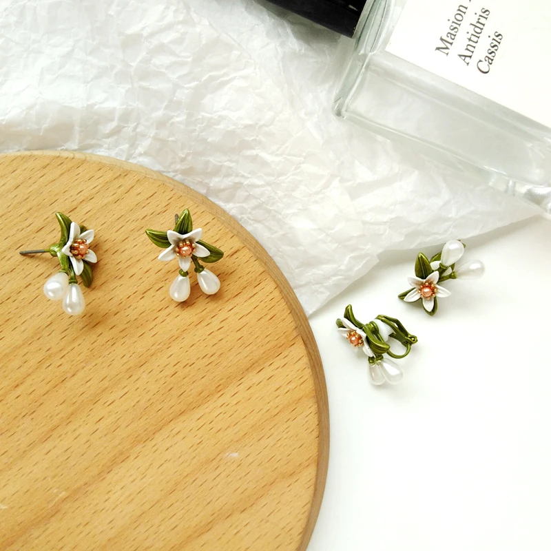 Серьги-капельки TimLee из цинкового сплава