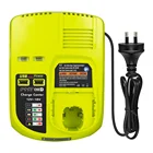 Зарядное устройство P117 для двух химических аккумуляторов Ryobi ONE + Plus P108, 12-18 в, вилка ЕССШААвстралии для никель-металлогидридных, никель-металлогидридных аккумуляторов Ryobi 12-18 в