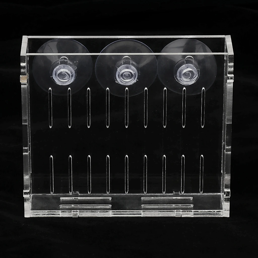 Настенное всасывание ваза плантатор Аквариум завод Ваза держатель Aquascaping