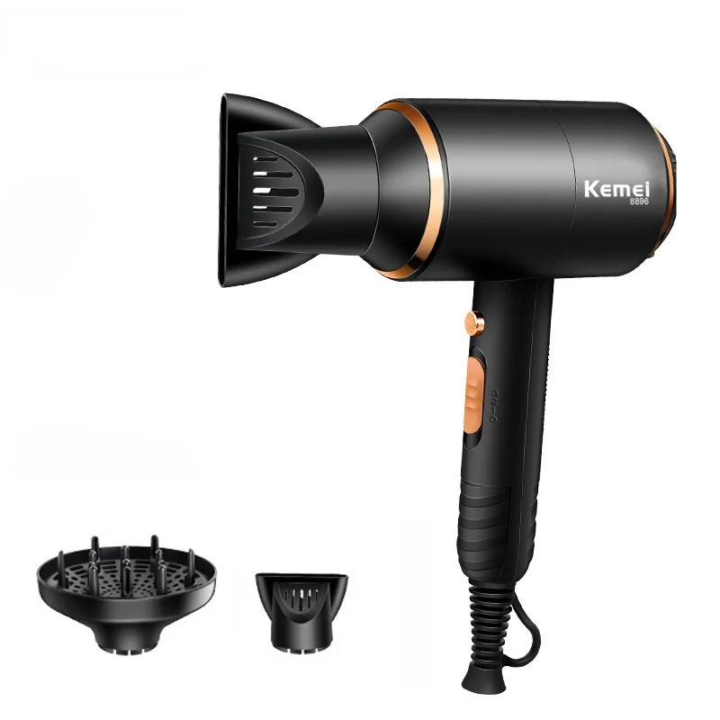 

Kemei Ionic Hair Dryer 3 In 1 Strong Power 4000w Blow Dryer Electric 210-240v Professional Hairdressing Equipment